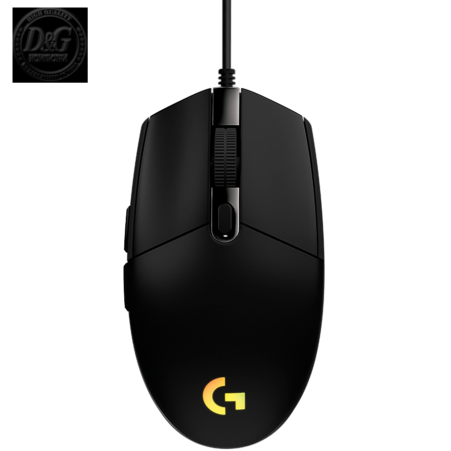 LOGITECH G102 LIGHTSYNC Gaming Mouse - BLACK - EER