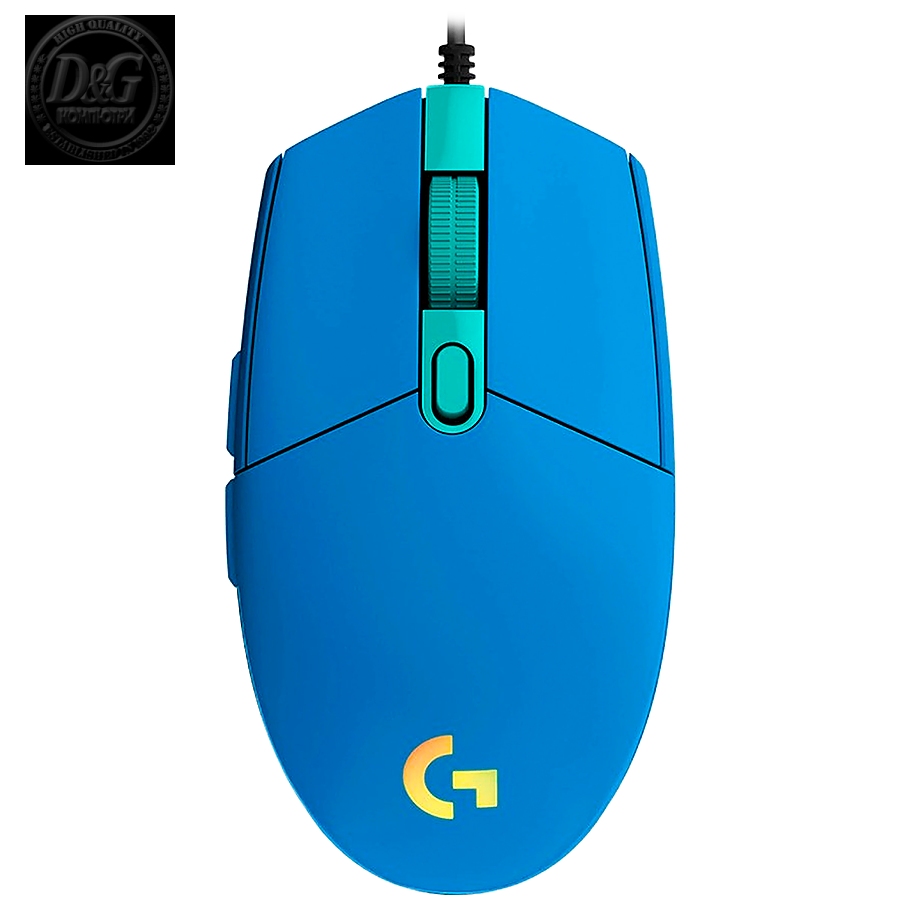 LOGITECH G102 LIGHTSYNC - BLUE - USB - EER