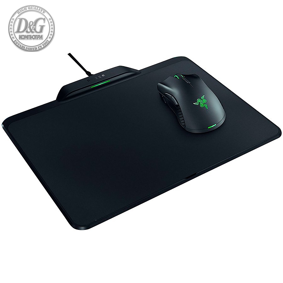 Razer Mamba HyperFlux&Firefly HyperFlux Bundle, HyperFlux Wireless Power Technology, Battery-less, lightweight wireless gaming mouse, 16,000 DPI 5G optical sensor, Dual hard and cloth mat surface, Razer Chroma, 1000 Hz Ultrapolling, 50 G acceleration