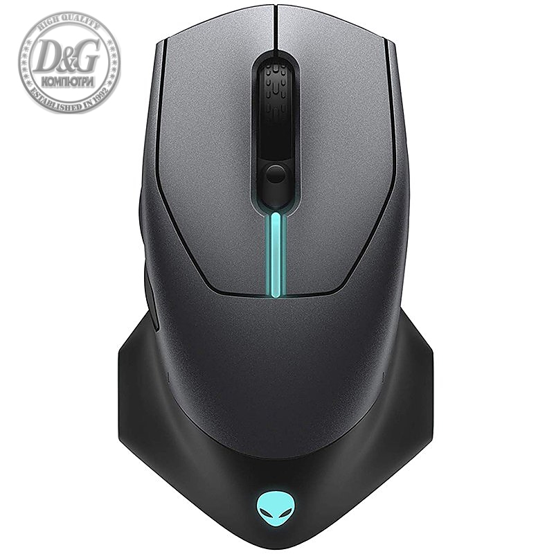 Alienware 610M Wired / Wireless Gaming Mouse - AW610M (Lunar Light)