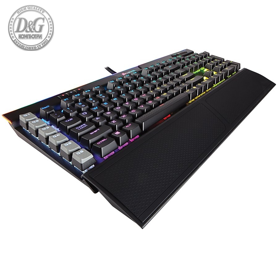 CORSAIR K95 RGB PLATINUM Mechanical Keyboard, Backlit RGB LED, Cherry MX Brown  (US)