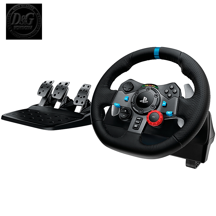 LOGITECH G29 Driving Force Racing Wheel - PC/PS - BLACK - USB