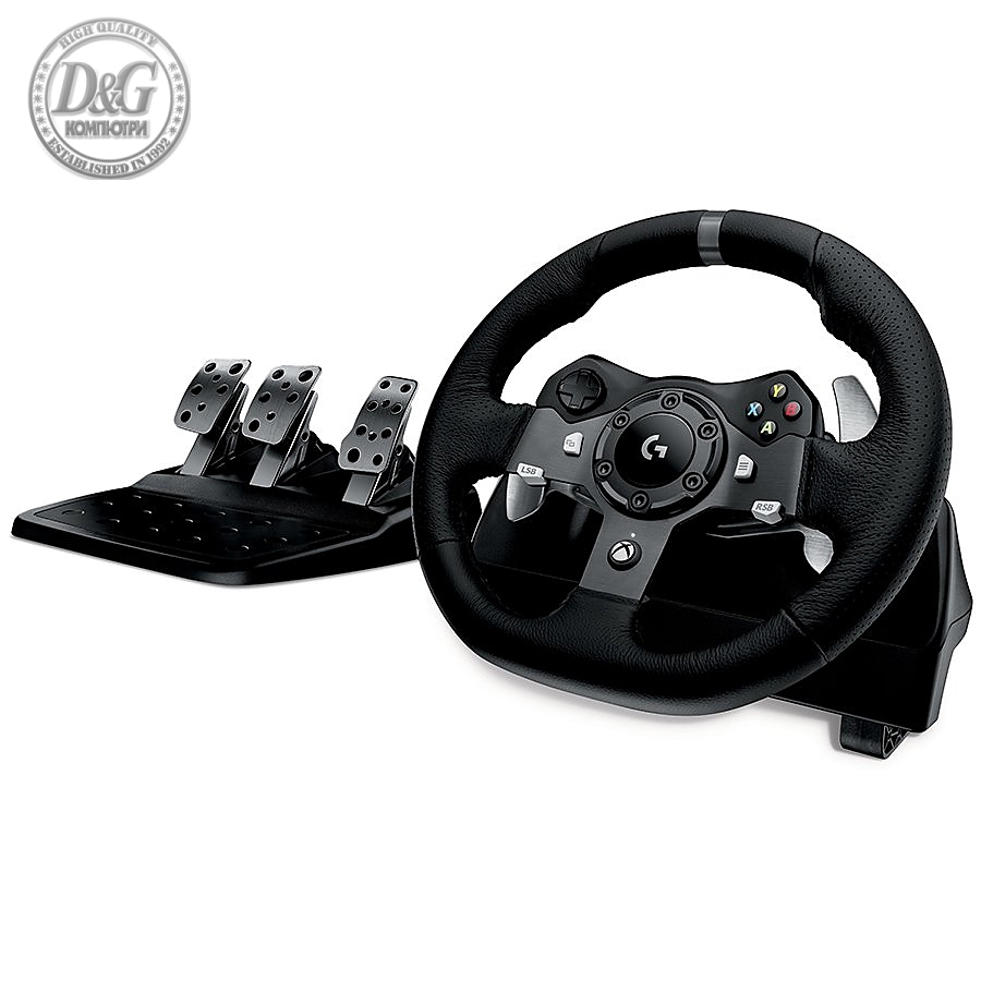 LOGITECH G920 Driving Force Racing Wheel - PC/XBOX - BLACK - USB