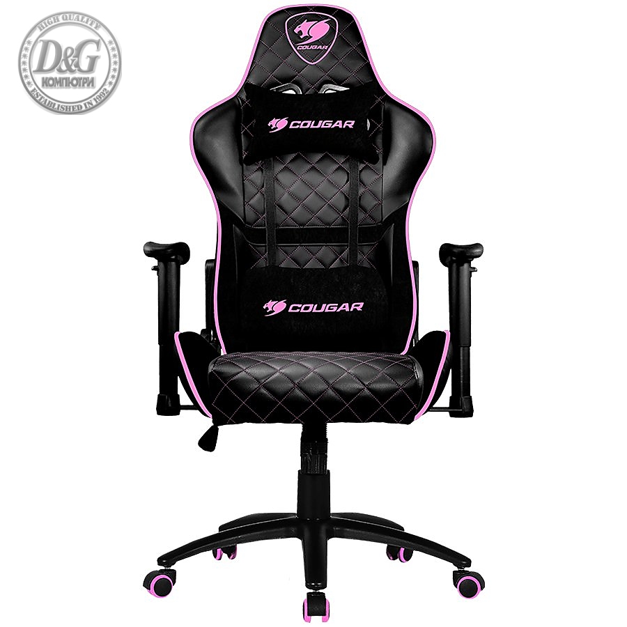 COUGAR Armor One EVA, Gaming Chair, Diamond Check Pattern Design, Breathable PVC Leather, Class 4 Gas Lift Cylinder, Full Steel Frame, 2D Adjustable Arm Rest, 180Вє Reclining, Adjustable Tilting Resistance