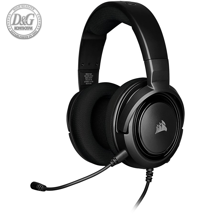 CORSAIR HS35 STEREO Gaming Headset, Carbon (EU Version)