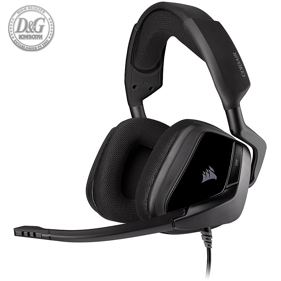 CORSAIR VOID ELITE SURROUND Premium Gaming Headset with 7.1 Surround Sound, Carbon (EU Version)