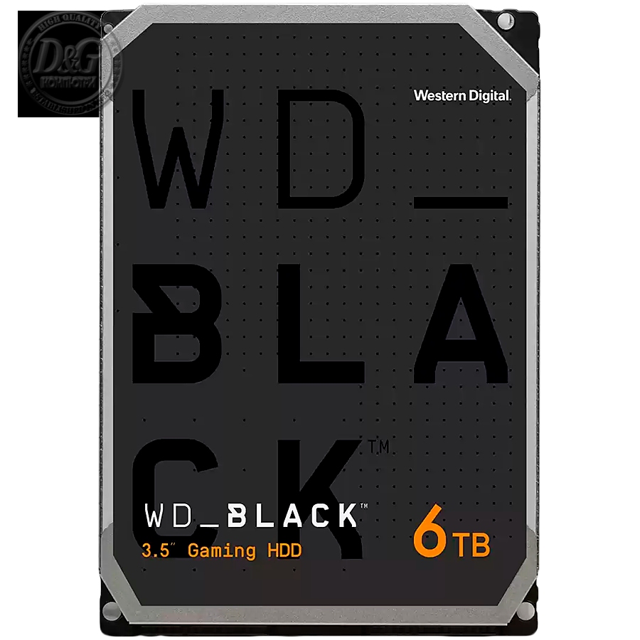 WD 6TB Black, 256Mb,SATA3,7200rpm