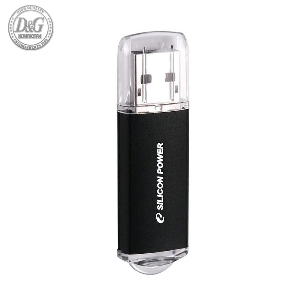 USB памет SILICON POWER Ultima II, 16GB, USB 2.0 Черен