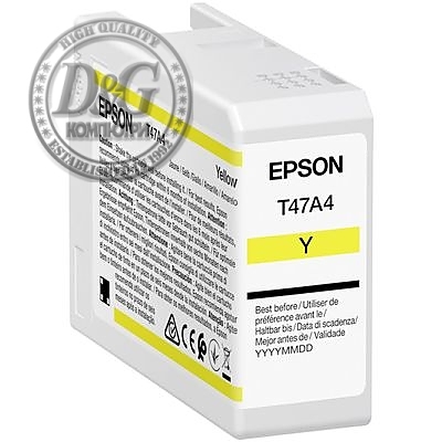 Epson Singlepack Yellow T47A4 UltraChrome Pro 10 ink 50ml