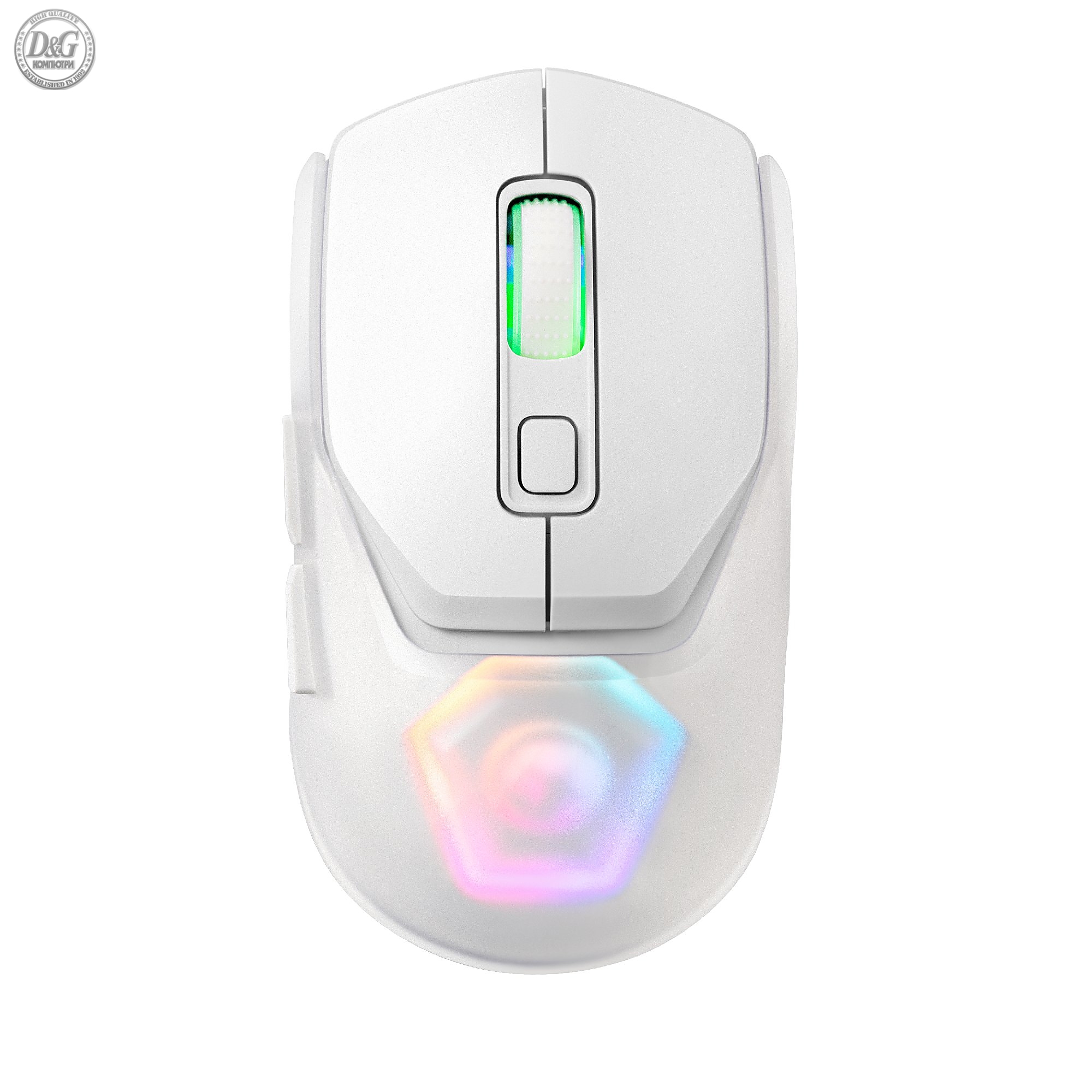 Marvo геймърска мишка FIT PRO Mouse, White