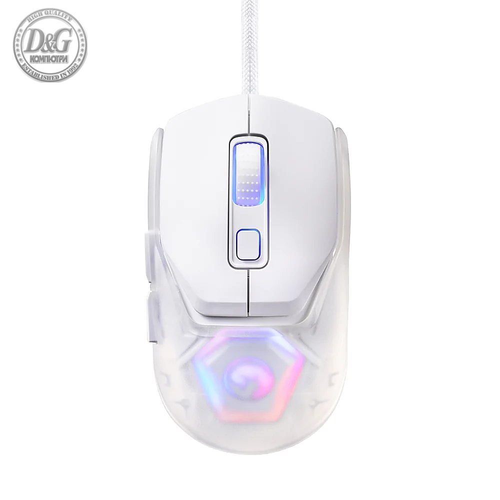 Marvo геймърска мишка FIT LITE Mouse, White