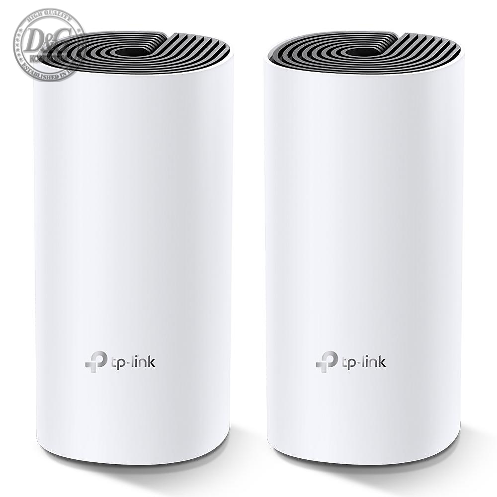 Безжичен рутер TP-Link Deco M4, AC1200, 2.4/5 GHz, 300 -  867 Mbps, Gigabit