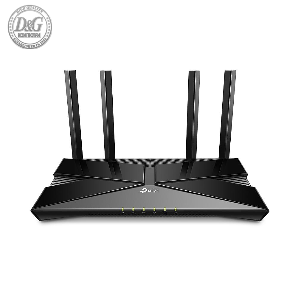 Безжичен рутер TP-Link Archer AX23 AX1800 WiFi6, 2.4/5 GHz, 574 - 1201 Mbps, 10/100/1000