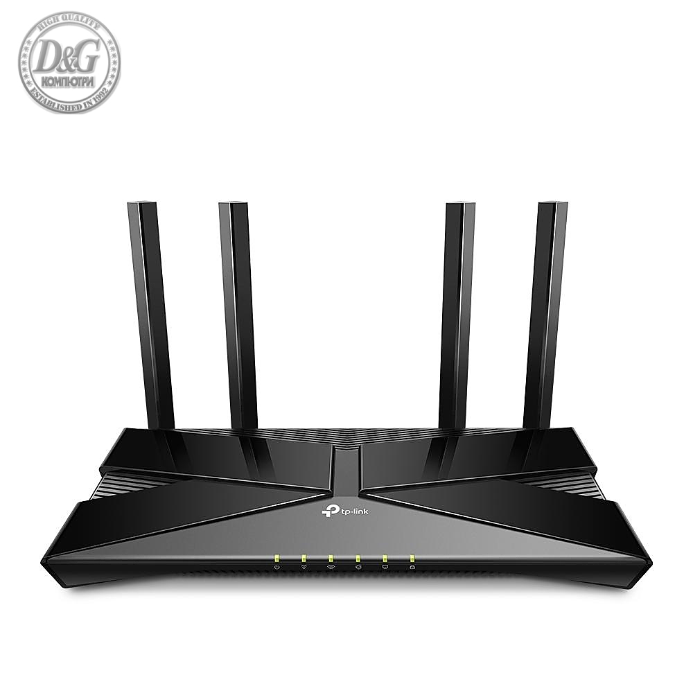 Безжичен рутер TP-Link Archer AX53 AX3000, 2.4/5 GHz, 574 - 2402 Mbps, 10/100/1000