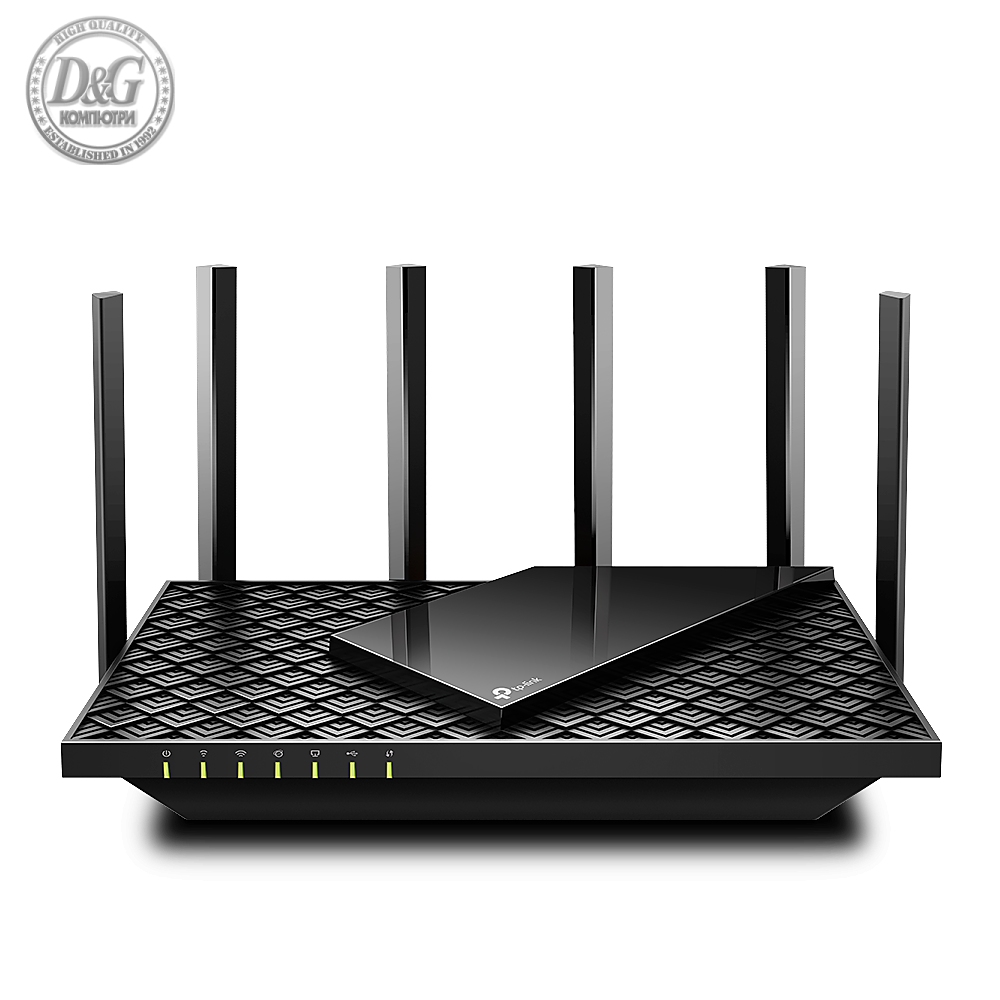 Безжичен рутер TP-Link Archer AX72, AX5400, 2.4/5 GHz, 574 - 4804 Mbps, Gigabit