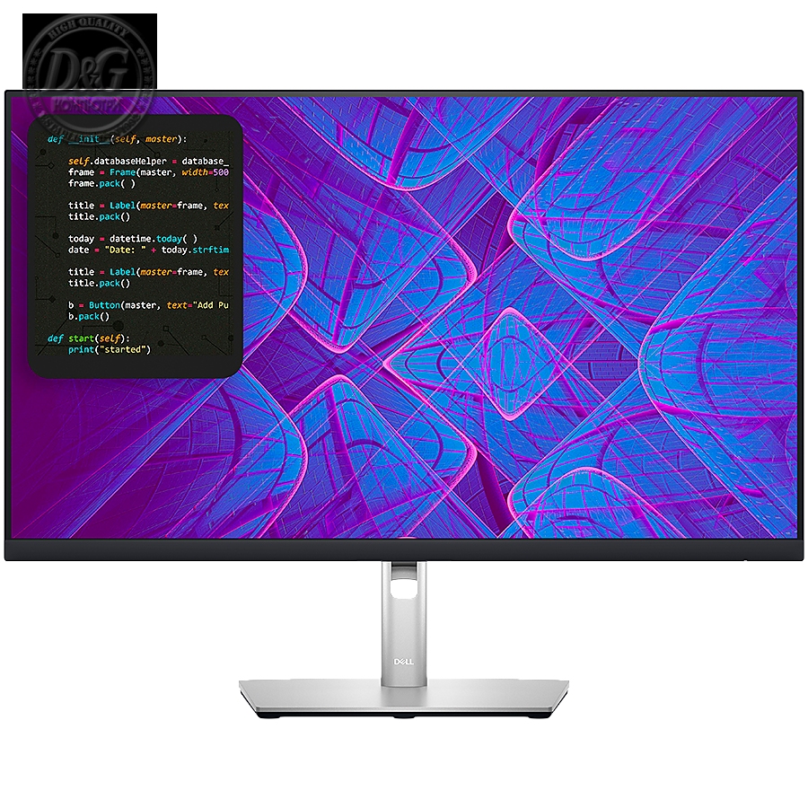 Dell Monitor LED P2723QE, 27", QHD (3840x2160), 16:9 60Hz, IPS AG, ComfortView Plus, 350 cd/m2, 1000:1, 178/178, 8ms/5ms, HDMI, DP, 4 x USB 3.2 Gen 1, Height, Pivot, Swivel, 3Y