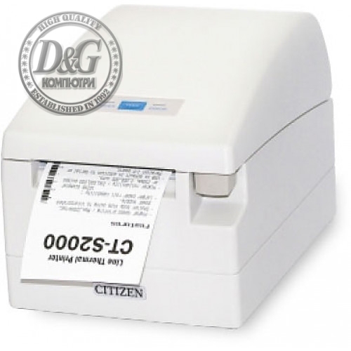 Citizen CT-S2000 Printer; USB, Ivory White