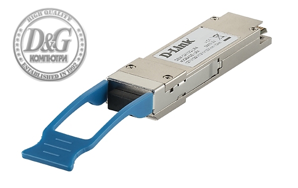 D-Link 40GBASE-LR4 QSFP+ Single-Mode Transceiver, 10km