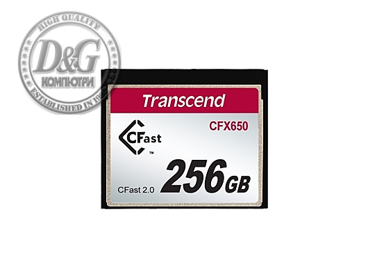 Transcend 256GB, CFast Card, SuperMLC