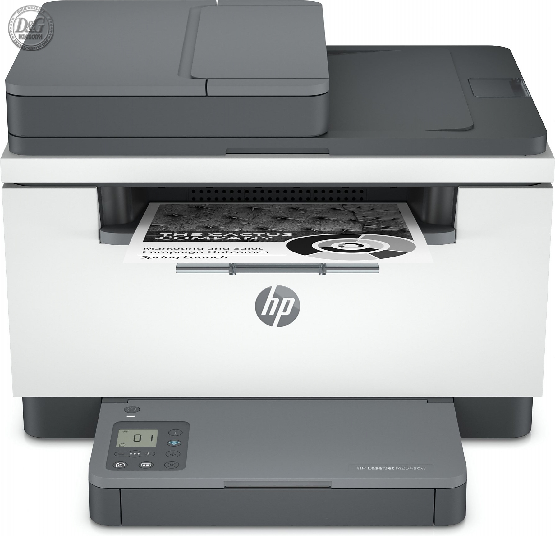 LaserJet MFP M234SDW PRINTER 6GX01F