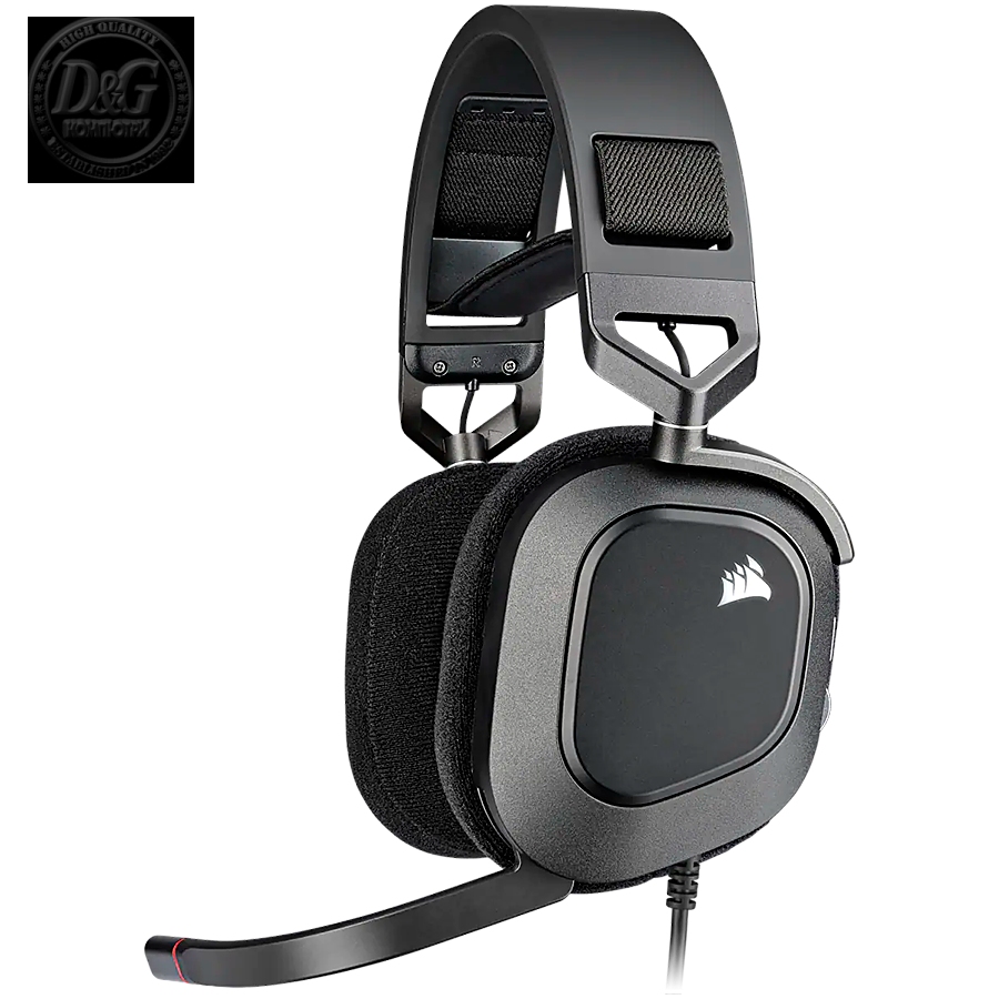 Corsair gaming headset HS80 RGB USB Carbon