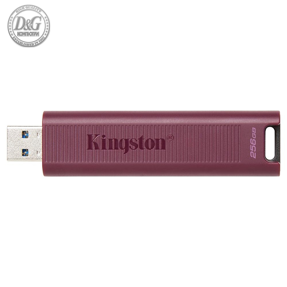 USB памет KINGSTON DataTraveler Max 256GB, USB-A 3.2 Gen 2, Червена