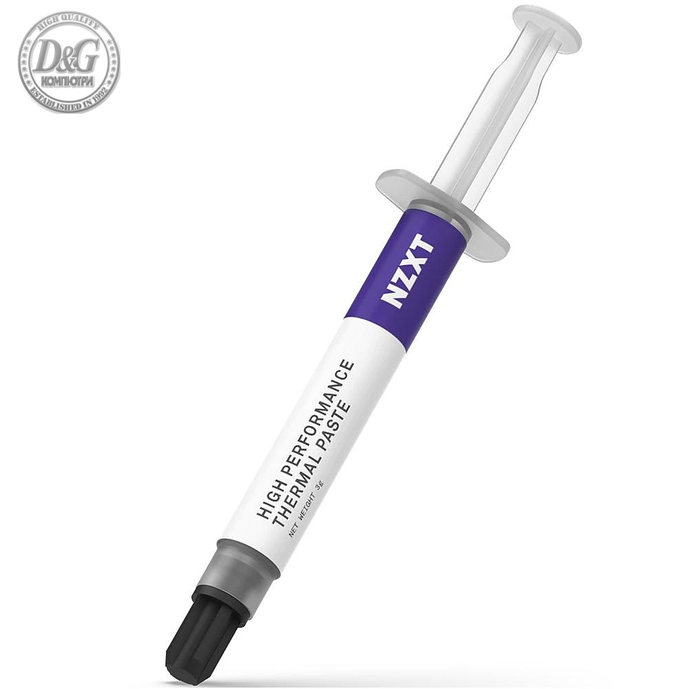 Термо паста NZXT High Performance Thermal Paste, 3g, Сива