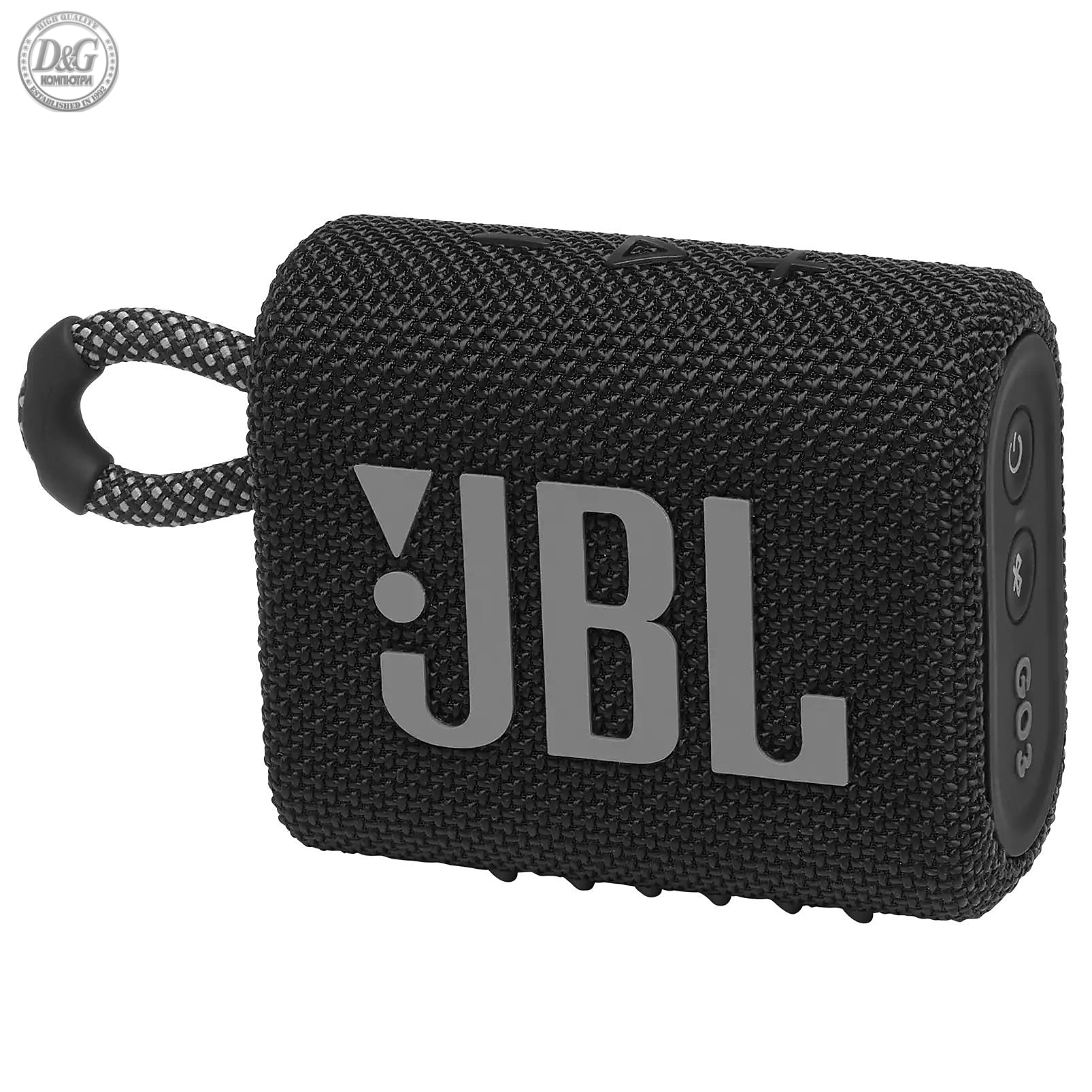 Блутут колонка JBL GO 3 Черен