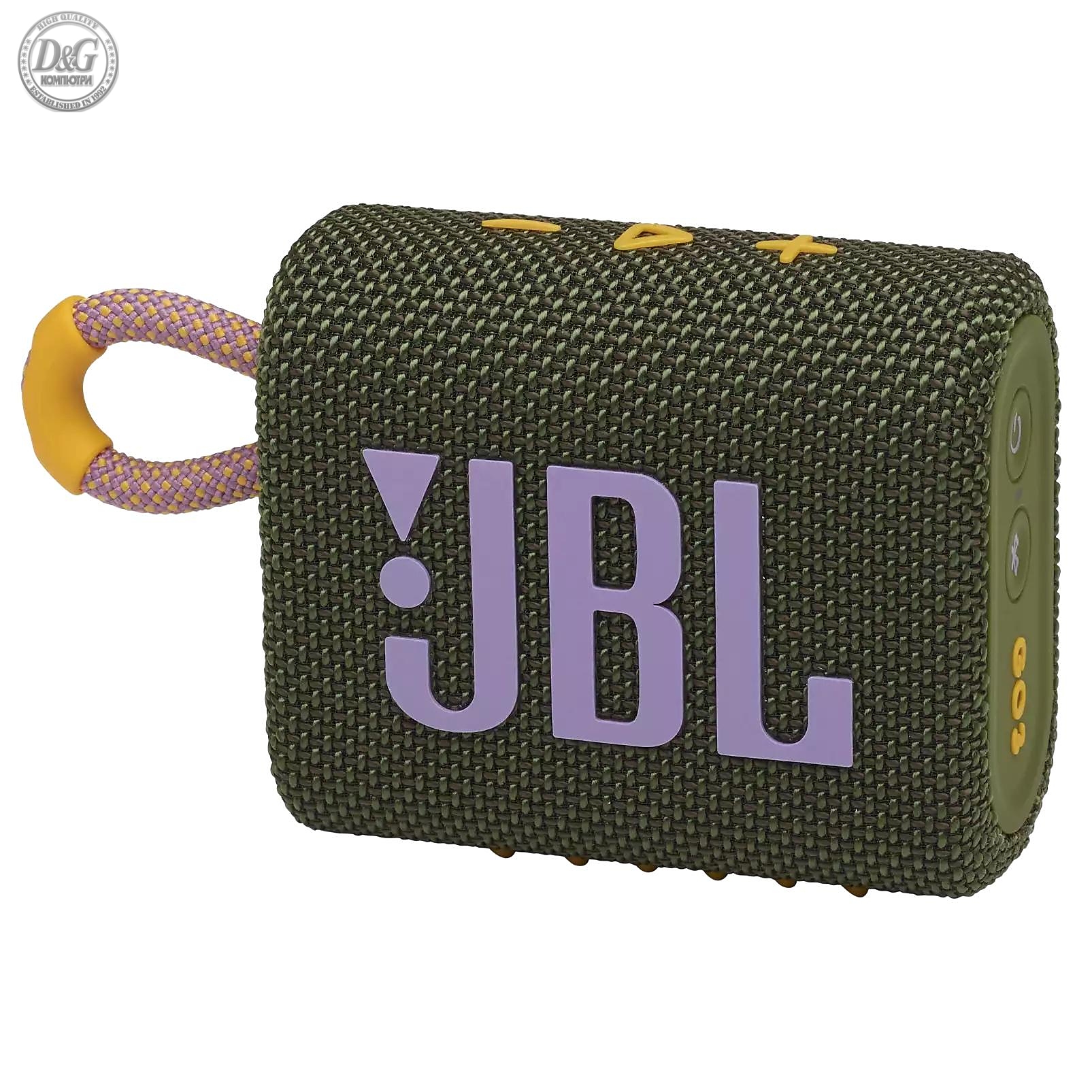 Блутут колонка JBL GO 3 Зелен