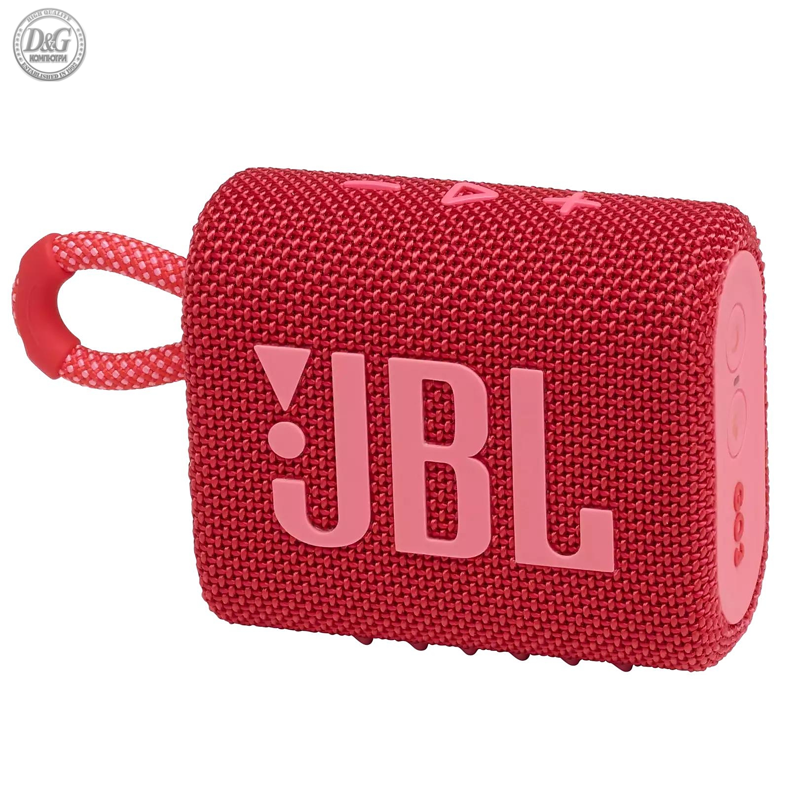 Блутут колонка JBL GO 3 Червен