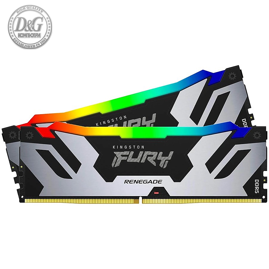 32GB 6000MT/s DDR5 CL32 DIMM (Kit of 2) FURY Renegade RGB EAN: 740617329766