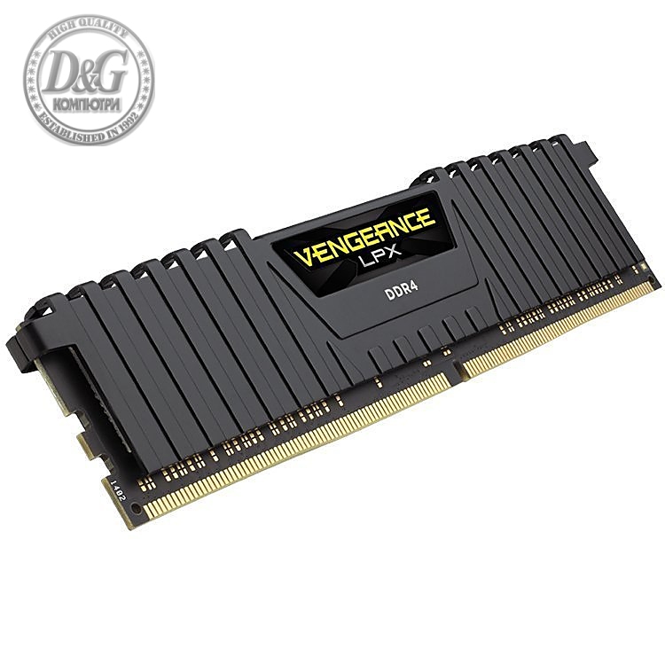 Corsair 16GB (2 x 8GB) DDR4 DRAM  4133MHz C19-25-25-45 Vengeance LPX Memory Kit - Black