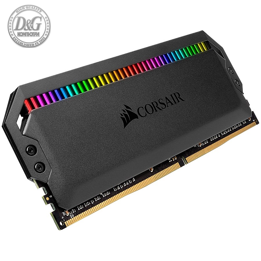 Corsair 32GB (2 x 16GB) DDR4 DRAM 3200MHz C16-18-18-36 Dominator Platinum RGB Memory Kit