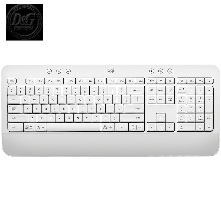 LOGITECH SIGNATURE K650 - OFFWHITE - US INT'L - BT - INTNL - B2C