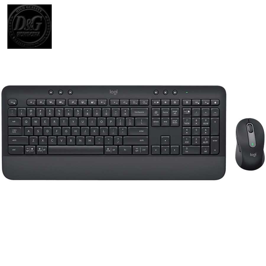 LOGITECH Signature MK650 Combo for Business - GRAPHITE - US INT'L - BT - INTNL - B2B