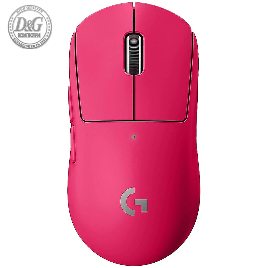 LOGITECH PRO X SUPERLIGHT Wireless Gaming Mouse - MAGENTA - 2.4GHZ - EER2 - #933