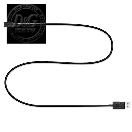 USB-C Cable, 2m, Fabric Black Anthracite (1 pack -  8 pcs)