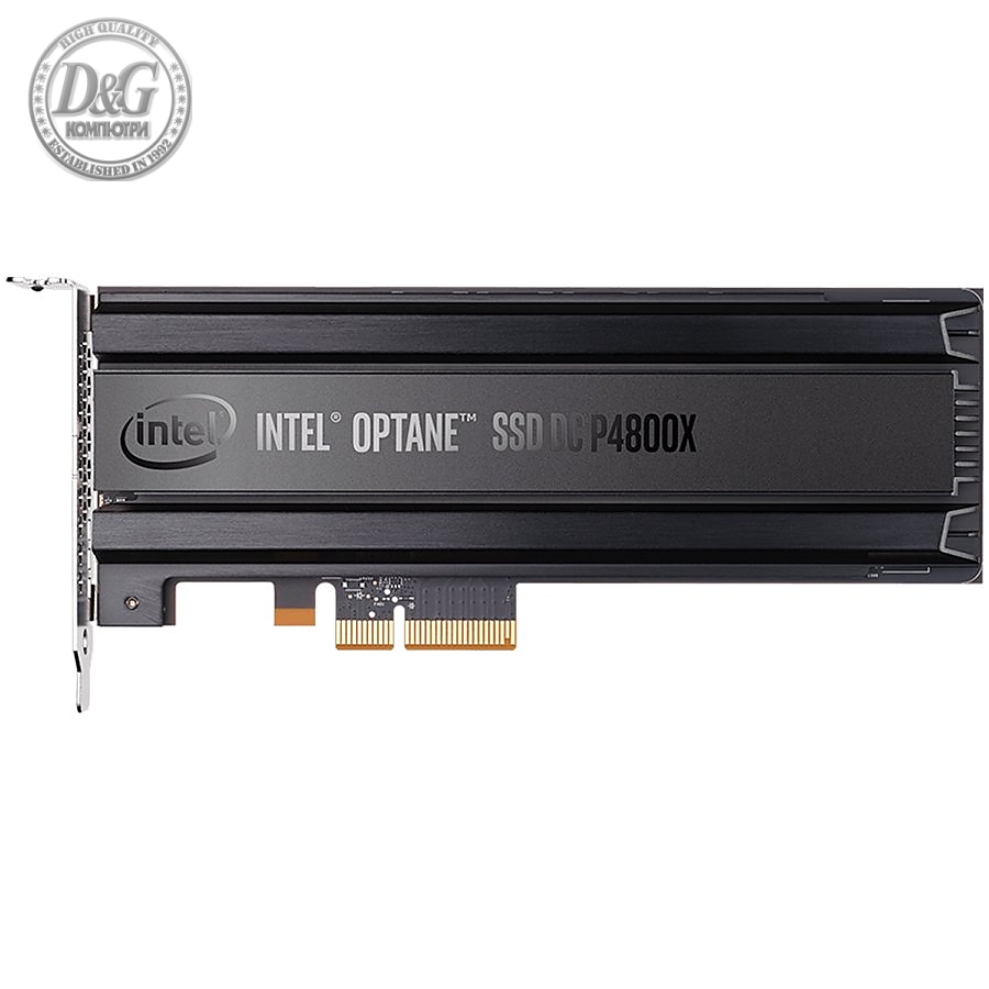 Intel® Optane™ SSD DC P4800X Series (750GB, 1/2 Height PCIe x4, 3D XPoint™, 30DWPD) Generic Single Pack