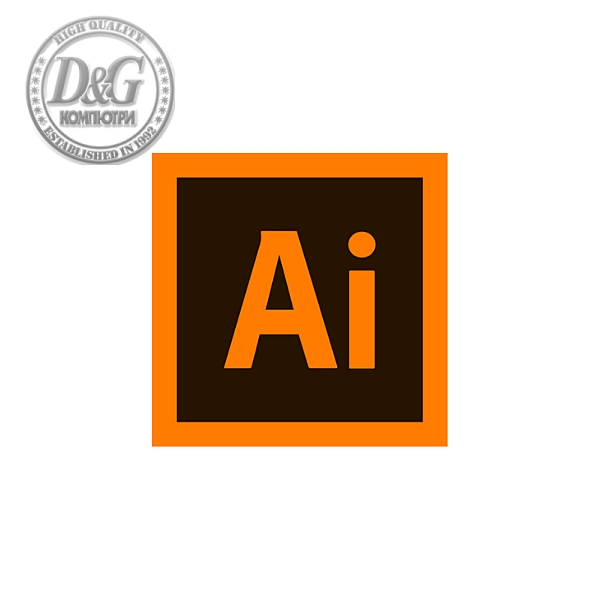 Софтуер Adobe Illustrator for teams, Multiple Platforms, EU English, Subscription New