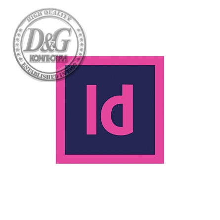 Софтуер Adobe InDesign for teams, Multiple Platforms, EU English, Subscription New