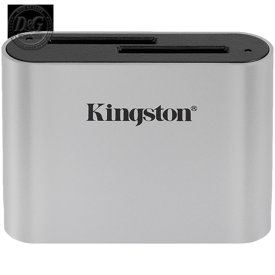 KINGSTON Workflow SD Reader; Interface: - USB 3.2 Gen 1; Connector: USB-C