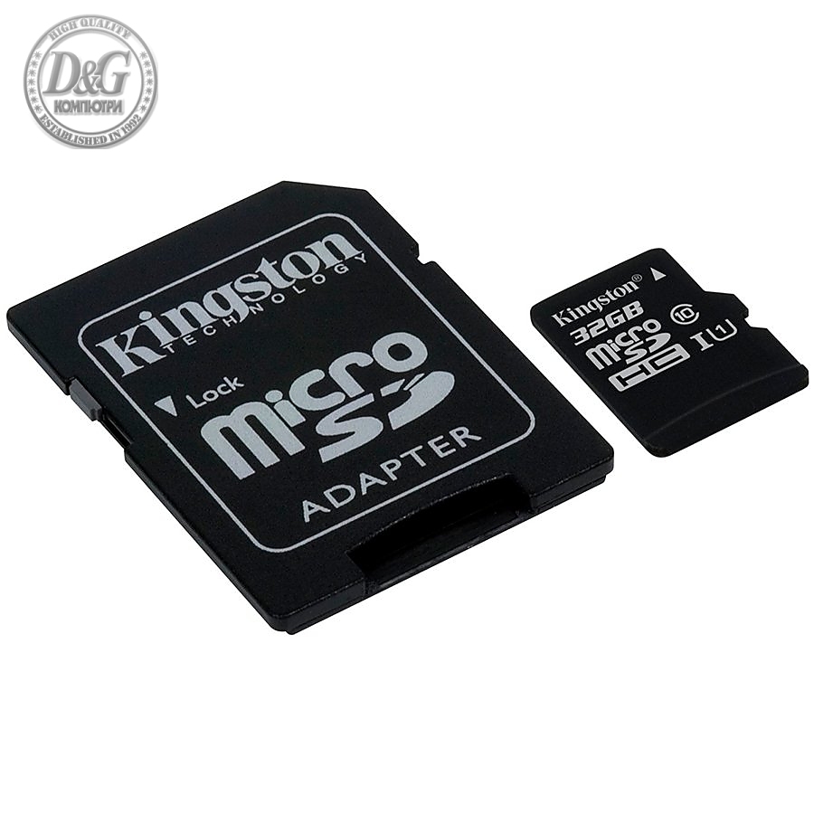 Kingston 32GB microSDHC Endurance Flash Memory Card, Class 10