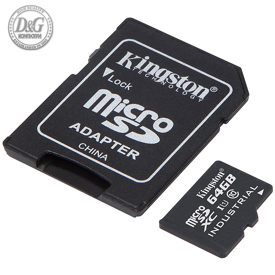 Kingston 64GB microSDHC Endurance Flash Memory Card, Class 10