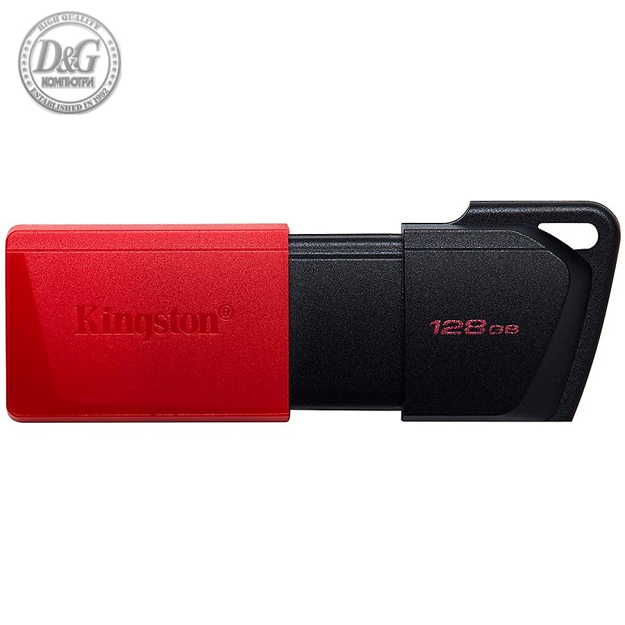 Kingston 128GB DataTraveler Exodia M USB slider cap USB 3.2 Gen2, red