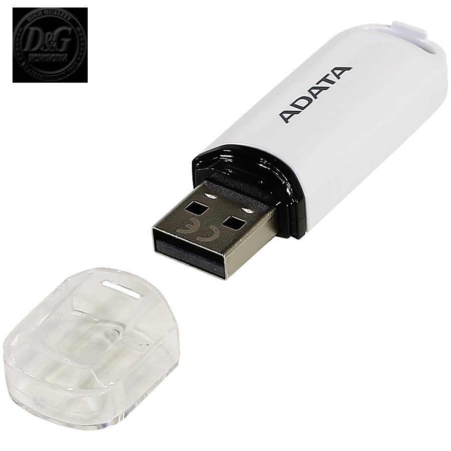 A-DATA 16GB USB 2.0 Flash Clasic white