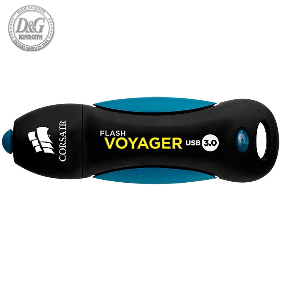 Corsair USB drive Flash Voyager USB 3.0 32GB, Read 200MBs - Write 40MBs, Plug and Play, EAN:0843591047302