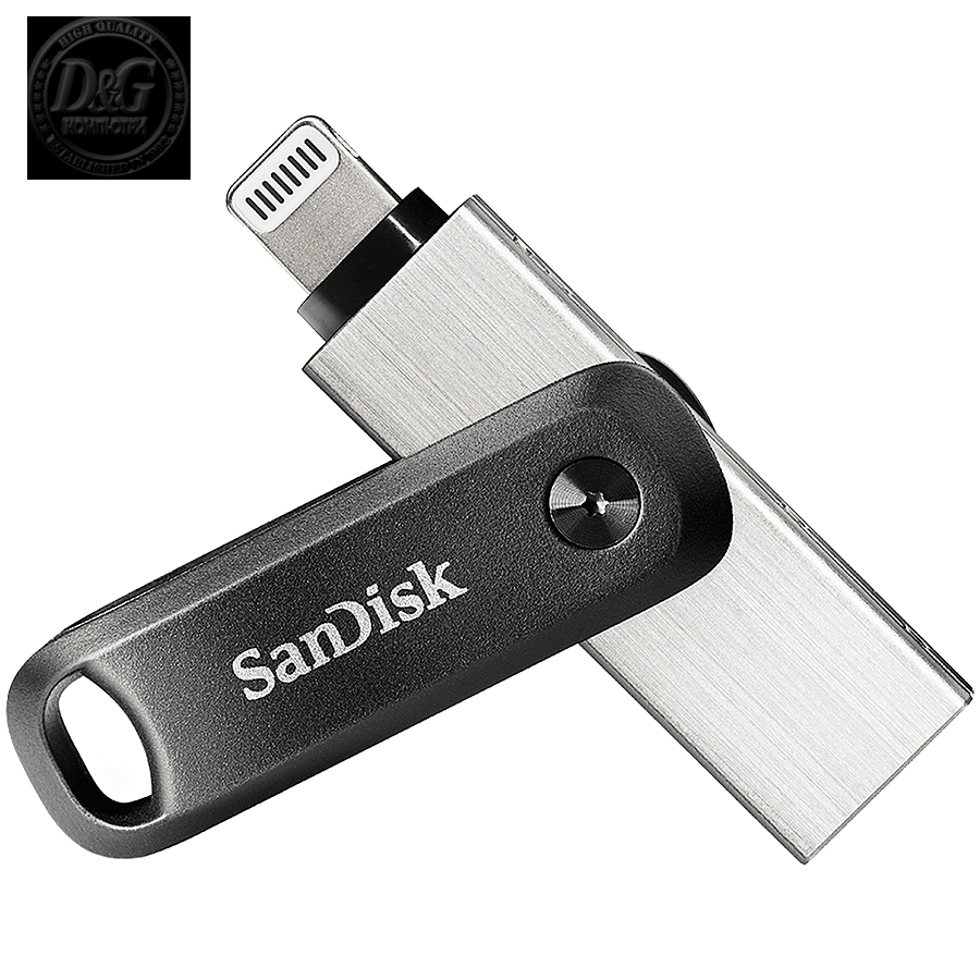 SANDISK iXpand Flash Drive Go 128GB USB 3.0, connector: USB-A, Lightning