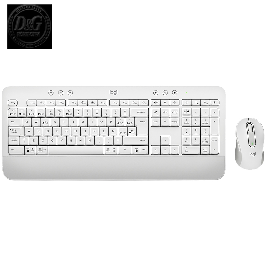 LOGITECH Signature MK650 Combo for Business - OFFWHITE - US INT'L - BT - INTNL - B2B