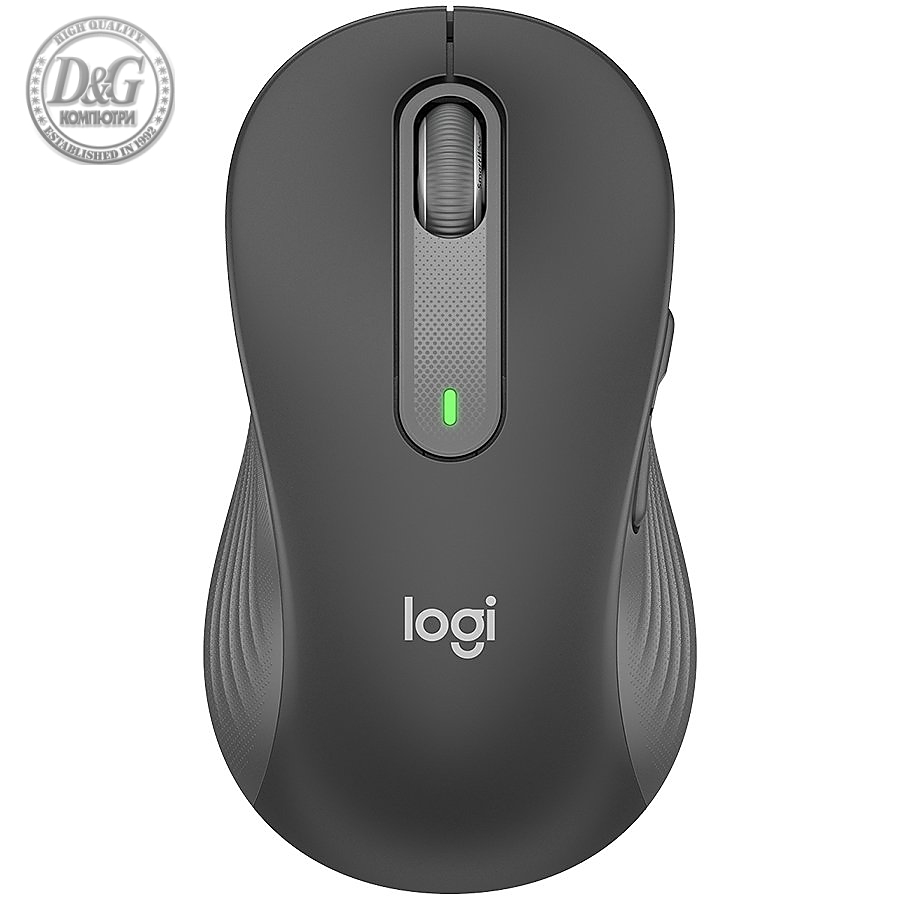 LOGITECH Signature M650 L Wireless Mouse - GRAPHITE - BT - EMEA - M650 L LEFT