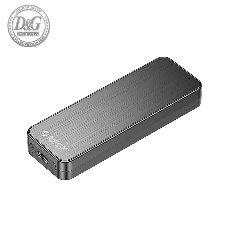 Orico външна кутия за диск Storage - Case - M.2 NVMe M key - USB3.1 Gen2 Type-C, 10Gbps - HM2-G2-BK